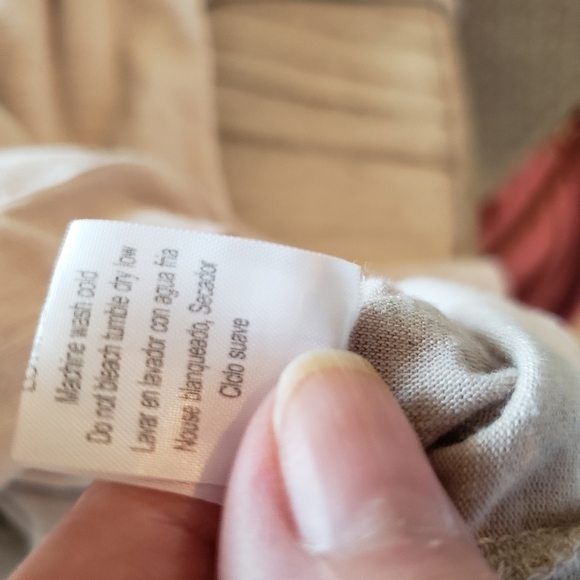 NINE 1 Eight peasant top open work Boho SIZE small - Picture 8 of 10